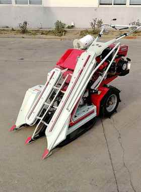 新自动割捆机水稻谷物小44137麦品收割手扶自走式多功机全能割捆