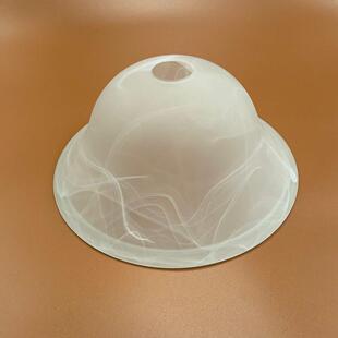玻璃灯罩顶灯吸顶灯通用外壳创意灯罩子灯具配件灯座底盘英国帽