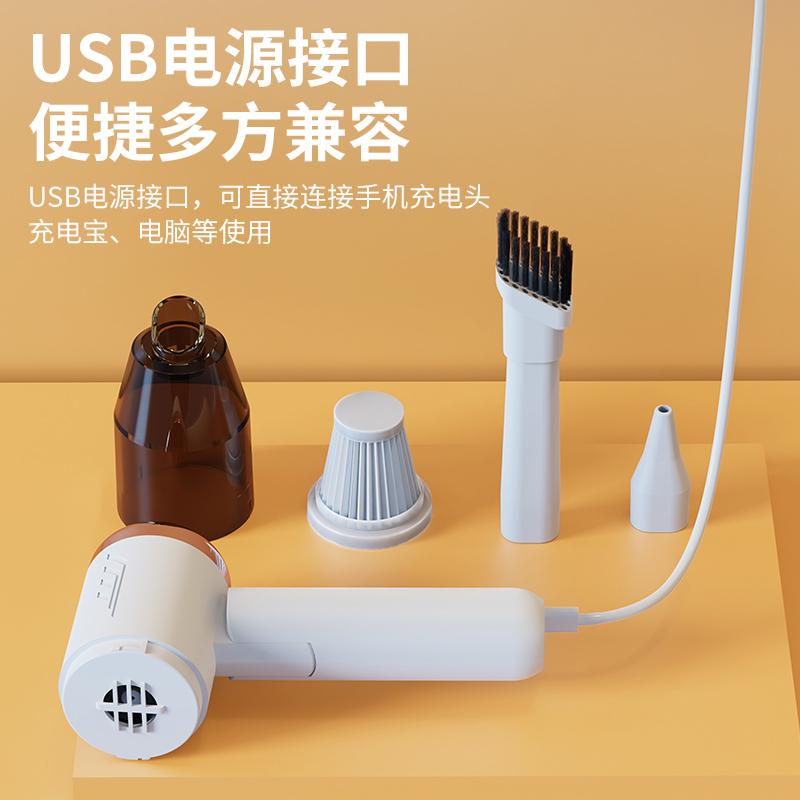 车载吸尘器车用无线充电汽车家用大吸力功率超强小型手持迷你车内