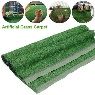 ~1PC Artificial Grass Carpet Plastic Fake Synthetic ~Grass