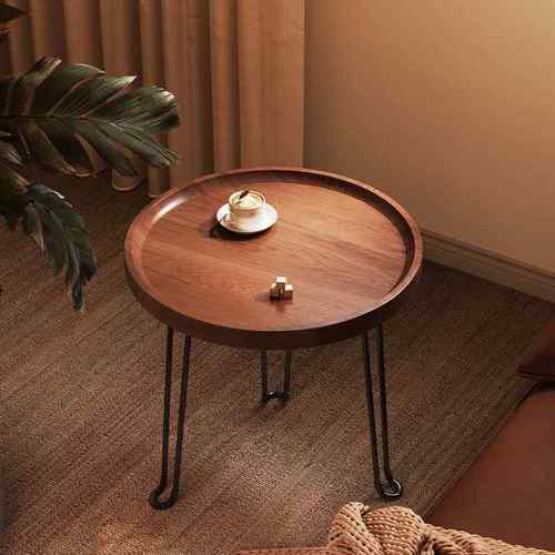 迷你可移动家用茶几小户型折叠桌床边折叠桌吃饭床上客厅便携式