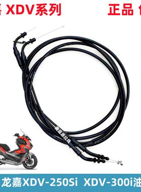 龙嘉摩托车XDV款LJ -250Si LJ-300i VMAXie300原厂油门线正品包邮