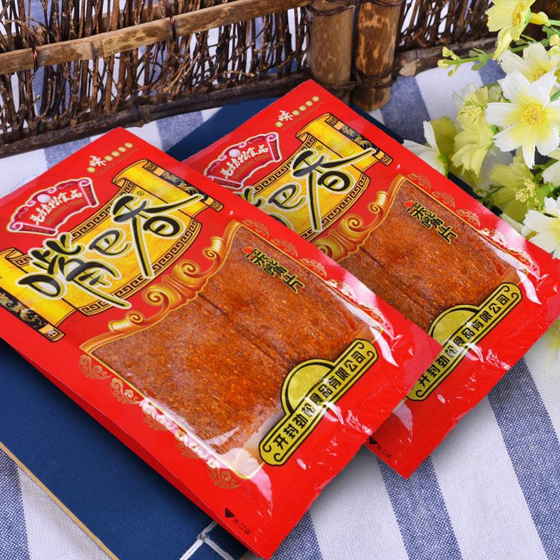 毛劲松嘴巴香80后怀旧休闲 零食辣条亲嘴片辣片麻辣素食面 面筋大