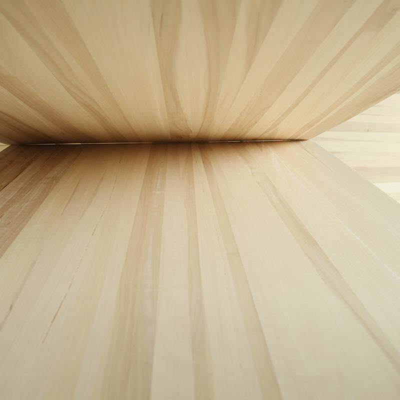 实板原杨木拼板杨木条碳SGJ化白漂杨木板大板装饰木家居板木木板