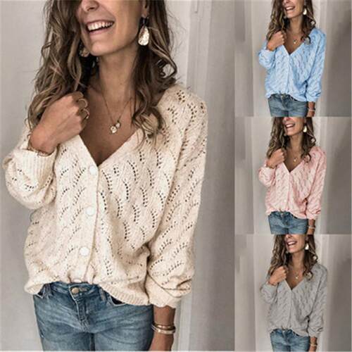 Hook flower hollow collar long sleeved single cashmere