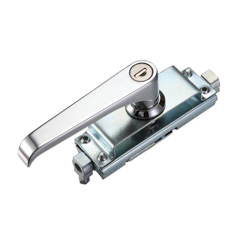 恒杰锌合金执手锁 开关柜控制柜配电柜箱机柜把手锁 工业箱柜门锁