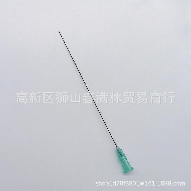 精密点胶针头实验塑钢加长卡口外露长度10CM/8CM 尖头平口 5-20号