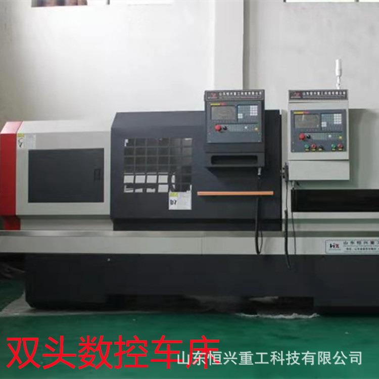 自行车管子车内牙双头数控车床滚筒用内镗孔