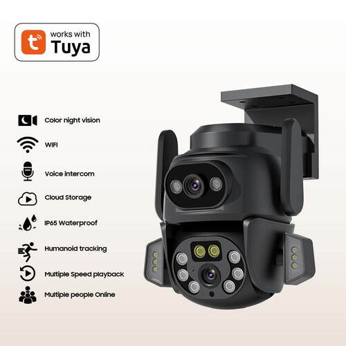 TUYA涂鸦智能监控摄像头清夜视手机远程无线WiFi监控器定制工厂