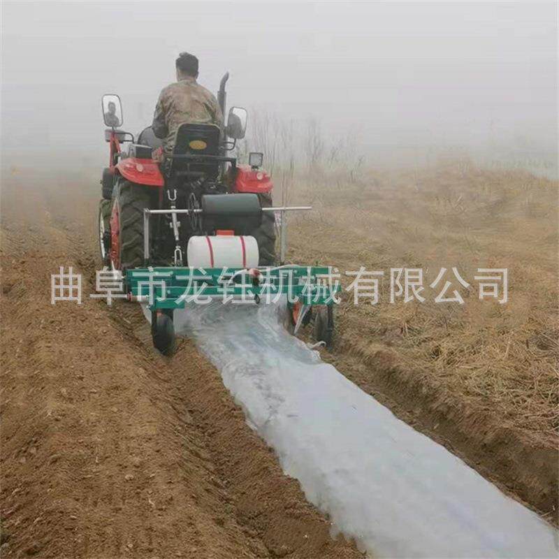 加厚型土豆种植覆膜机烤烟地膜覆盖机小型农膜地膜机