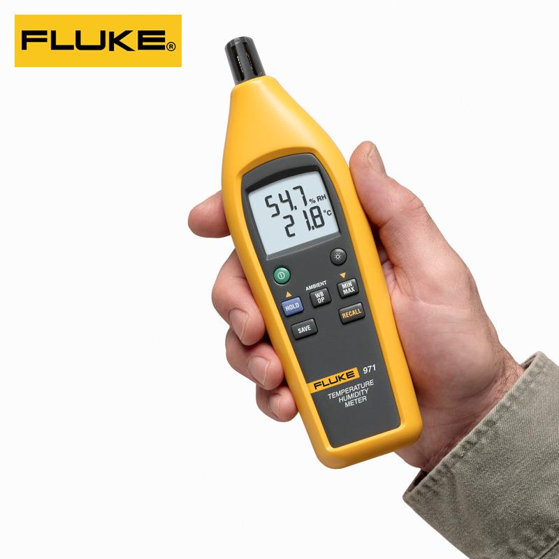 福禄克FLUKE971高精度空气温度湿度检测F971仪便携手持式温湿度计