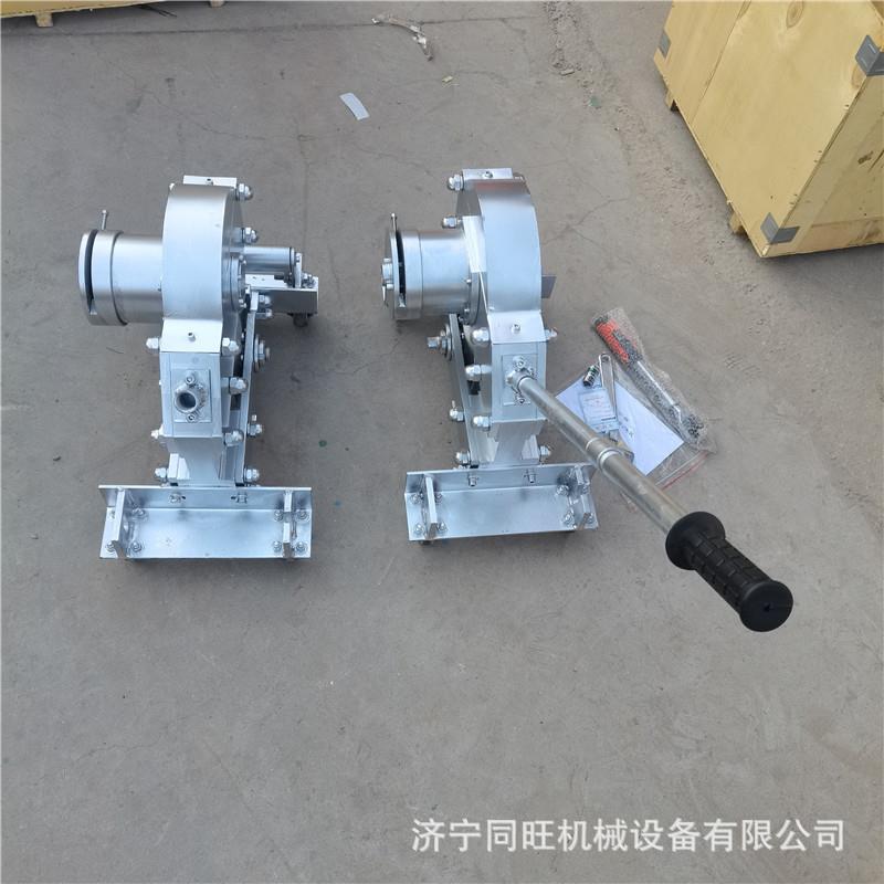 SCBC6K钢丝绳芯输送带切割机矿用机械式皮带剪切机9K手动切胶带机