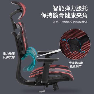 人体工椅脑椅家用EVO学舒适电久坐办护腰公椅子工程学老板转椅电