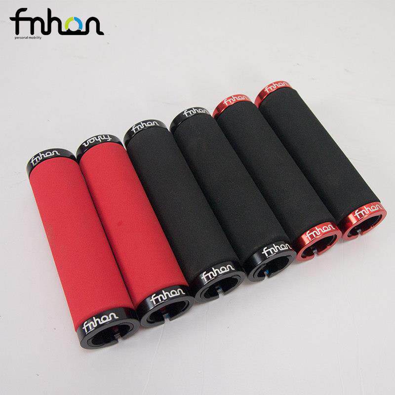 fnhon自行车把套双边锁死把套防滑折叠车握把吸汗高密度海绵把套