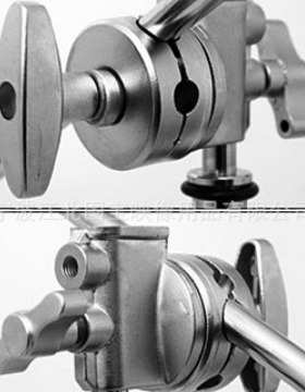 摄影灯架魔术腿 Cstand C型架配件 转接轮灯架转接头 魔术头 现货