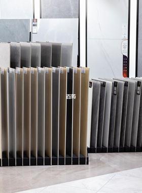 瓷砖展示架木砖墙砖大理石色板架纹石样插架品AL100136木地板展材