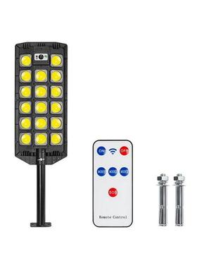 跨境户太阳能路灯人体感外应VOF庭灯院遥控款LDE壁灯防水花园露台