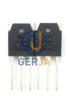 华润微MOS场效应管CS25N50ANR?TO-3P(N)?N沟道500V25A全新原装