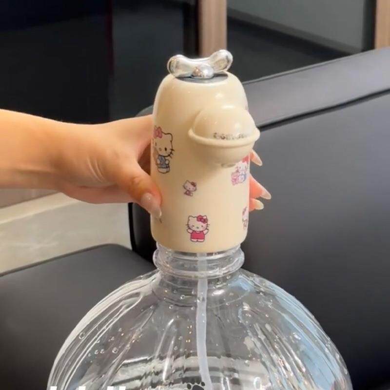 Hellokitty抽水器桶装水自动吸水器新款饮水机小型家用电动抽水泵