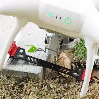 精灵Phantom4配件 相机保护架 脚架云台镜头保护板 防撞防炸机