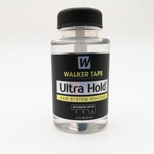 正品液UltraH发old 假补发织发胶水蕾丝发胶块皮肤透明蕾丝体美国