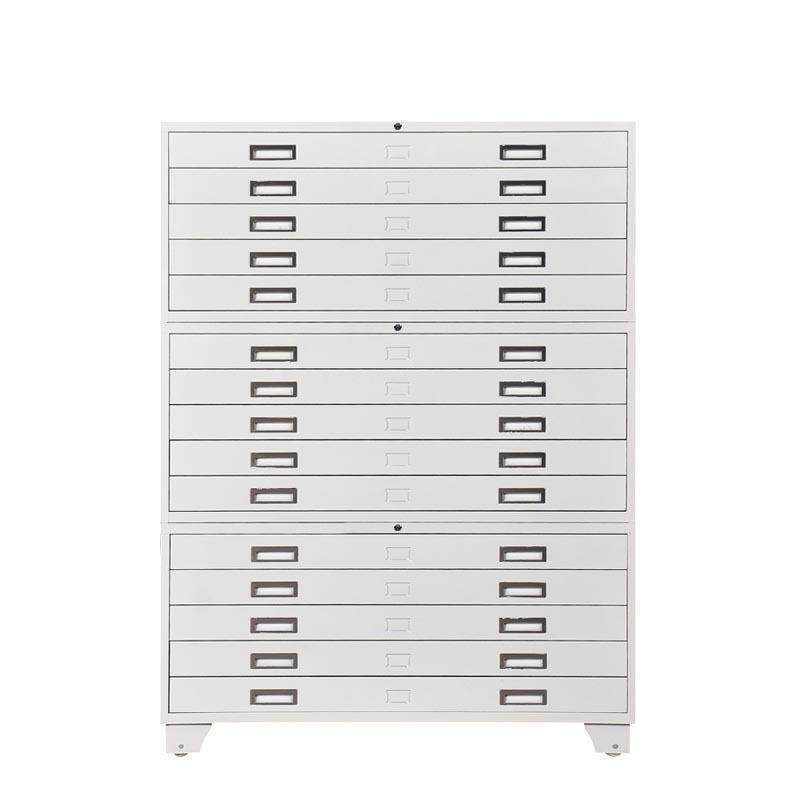 钢制密集菲林柜 1号A0底图柜不绣钢铁皮文件柜工程字画图纸收纳柜