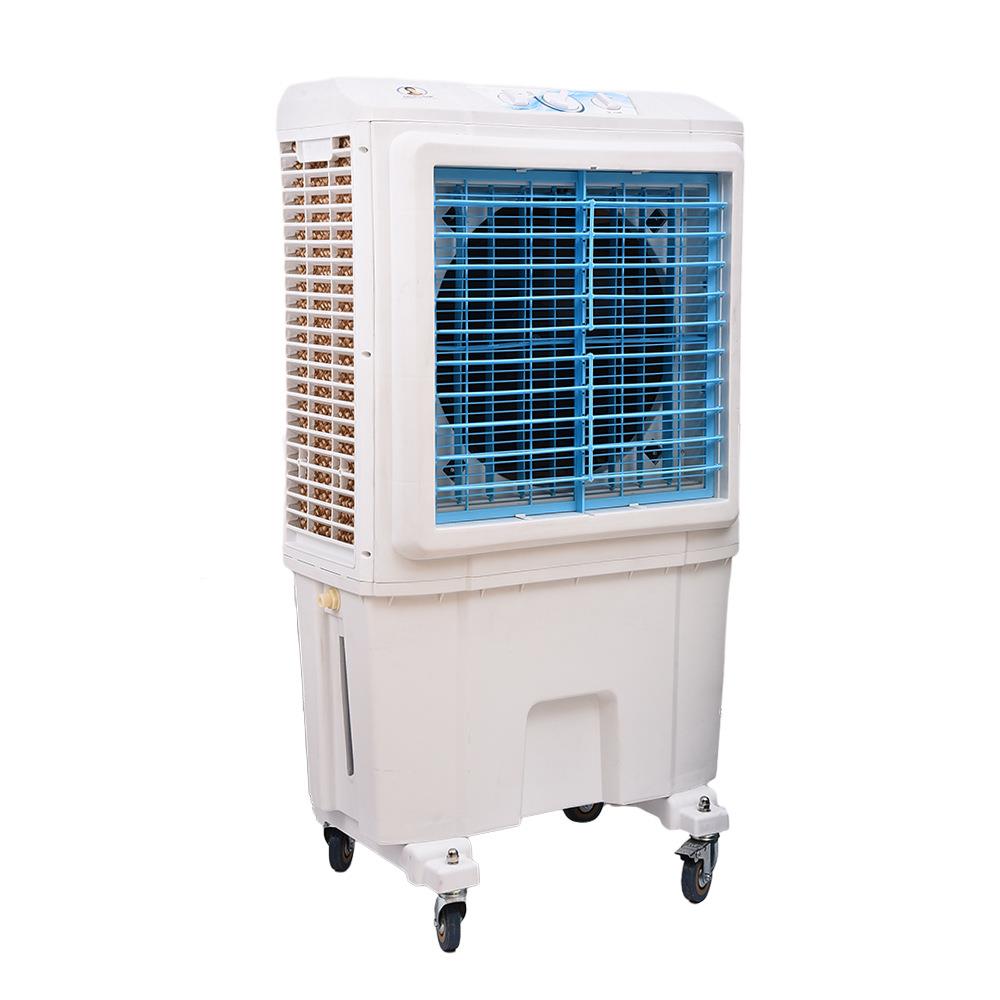 跨境热销家用大型移动冷风扇交直流两用冷风机工厂加水式冷风扇