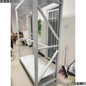 加厚家282货用服装 衣柜架晾衣杆圆管仓挂衣架库管圆梁长度