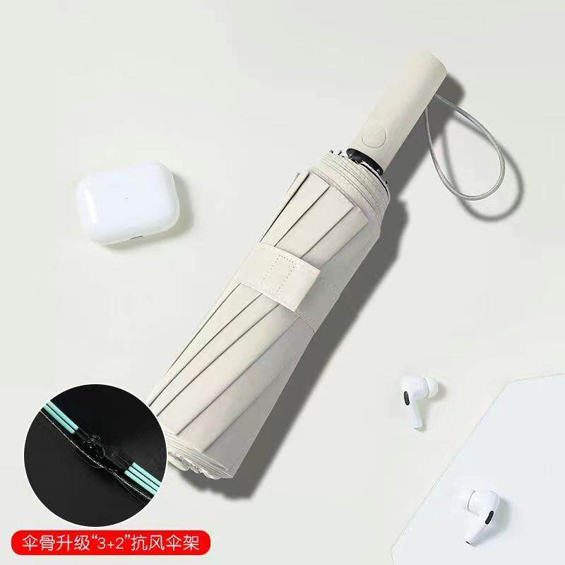 正品抖伞厂60&rdquo;骨升级&ldquo;3+2音抗风伞黑胶遮架阳防晒雨伞遮阳伞学