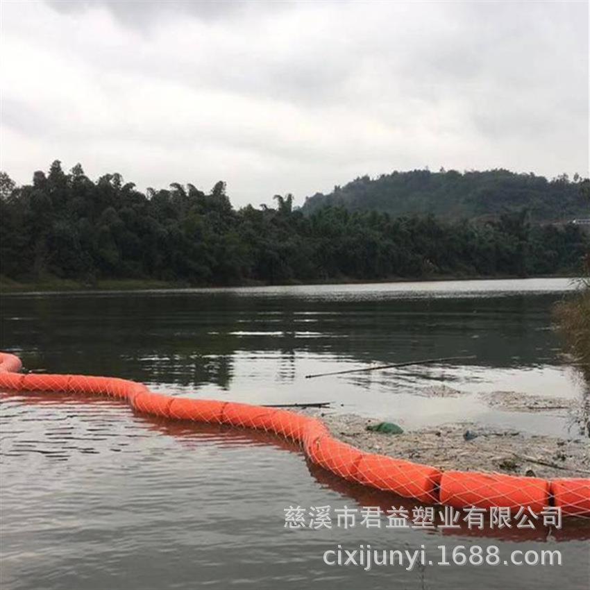 广东汕头水上塑料浮筒5075拦船浮体拦截拦污浮漂厂家供应