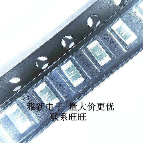 50个 1206 2A 2000mA 63V 丝印 N 贴片一次性熔断保险丝