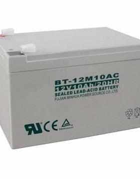 海湾JB-QB-GST200火灾报警控制器12V10AH/20HR消防主机备用蓄电池