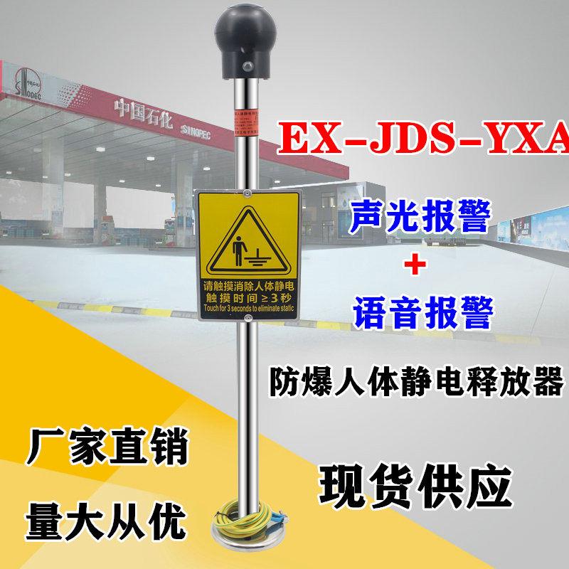 EX-JDS-YXA人体静电释放器静电消除器防静电释放报警仪装置接地桩