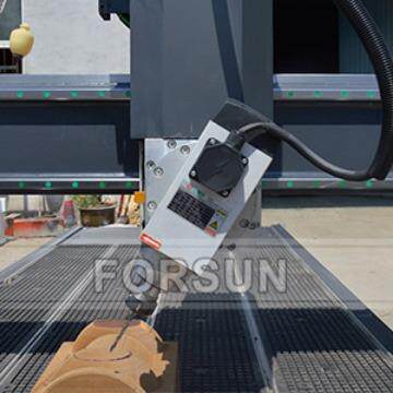 鸿济摆头四轴开料机木工加工中心数控雕刻机数控开料机精雕