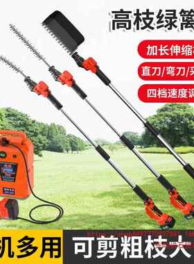 高空RFA加长杆电修动林高枝绿篱机园绿剪化苗木桂花枝机伸缩杆大