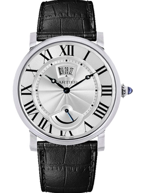 [9.8新]卡地亚精钢手动机械奢品手表 男表W1556369动储腕表