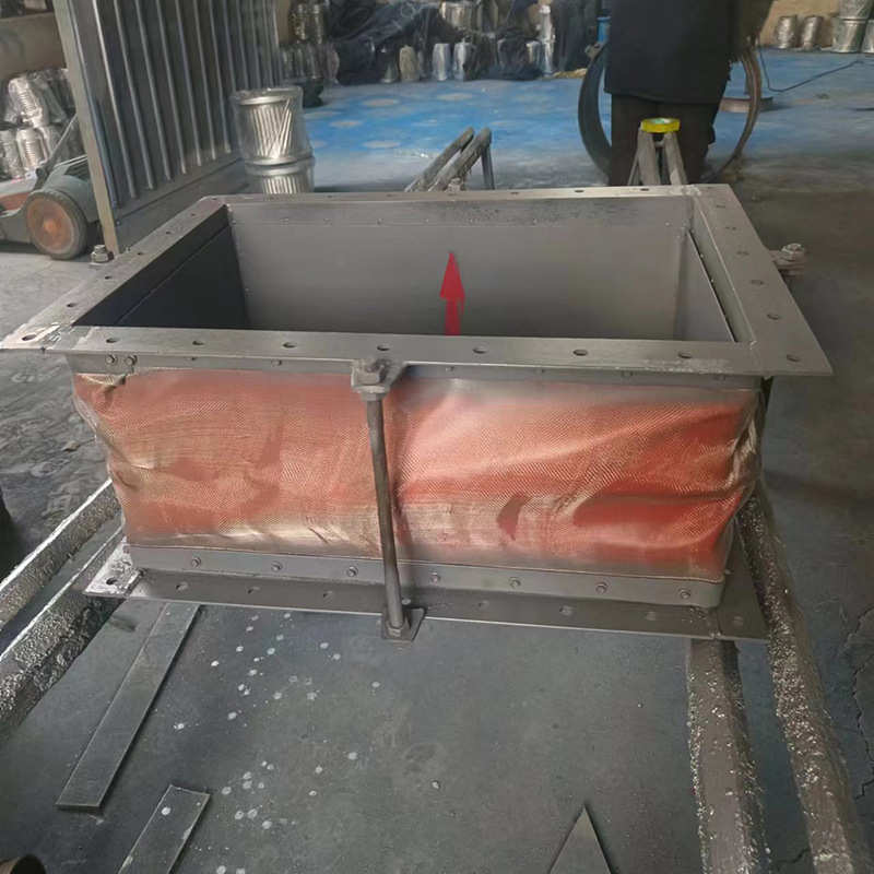 蒙皮圈硅橡胶 补偿器钢厂膨胀带非金属蒙皮节织物纤维方形 电厂