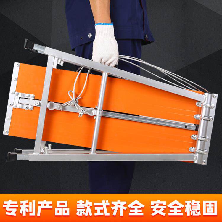 马凳折叠升降加厚铝合金折叠凳工地刮腻子特厚鹰架马登装修凳子