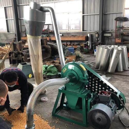 齿盘式谷物粮食粉碎机大豆玉米粉碎机化工原料80目粉碎机
