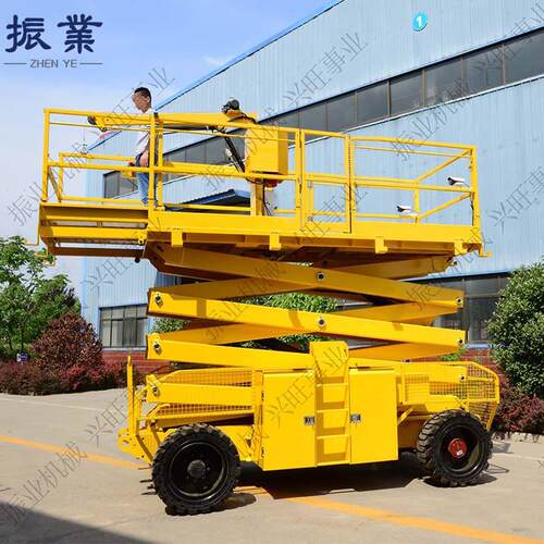自行走式升降机电动液压升降平台 空作业平台移动式剪叉升降机