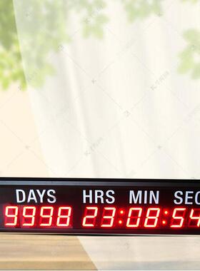 厂家鸿浩电子供应 LED显示屏2.3英寸10位红色带字.