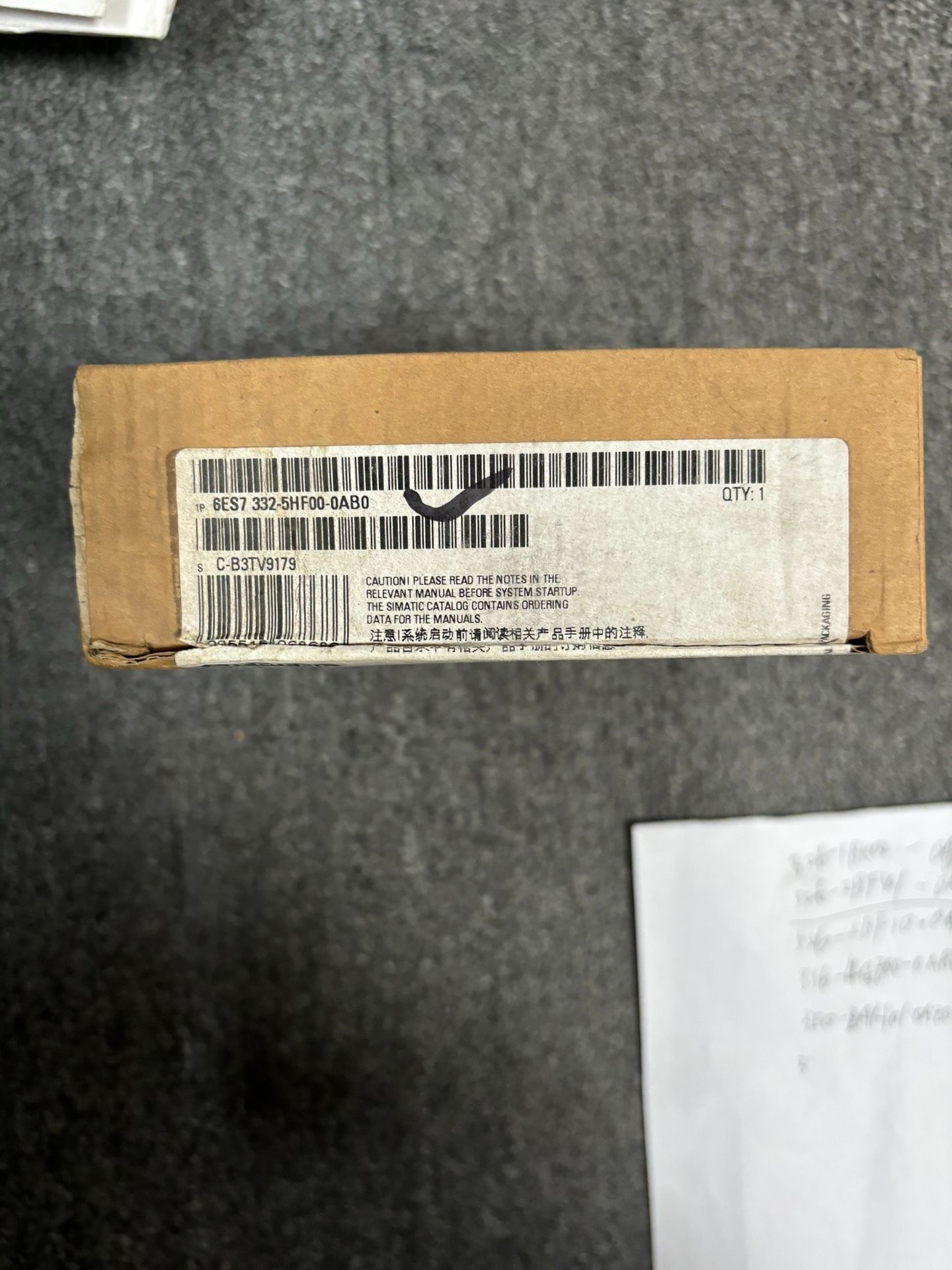 西门子模块6ES7332-5HF00-0AB0全新开封