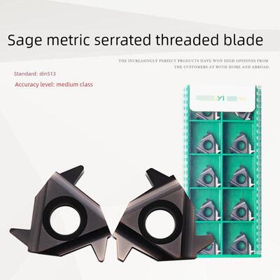 成都丰益圣人公制锯齿螺纹刀片16Er 1.5Sage/22Nr 3.0Sage Tp04