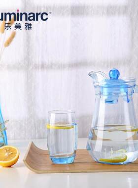 乐美水瓶水具套装玻璃加厚冷水壶水杯促销礼品茶壶家用玻璃壶