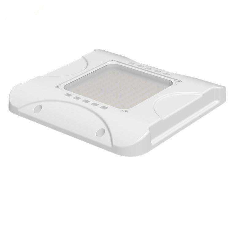 150WLED油站灯薄款加油站吸顶吊杆安装方形大功率可防水油站LED灯