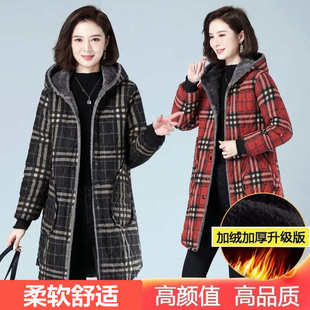 干活穿的罩衣女工作服长款冬天加厚新款加绒加厚防脏2023新款围裙