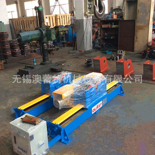 5T可调式焊接滚轮架丝杆可调变频调速操作方便