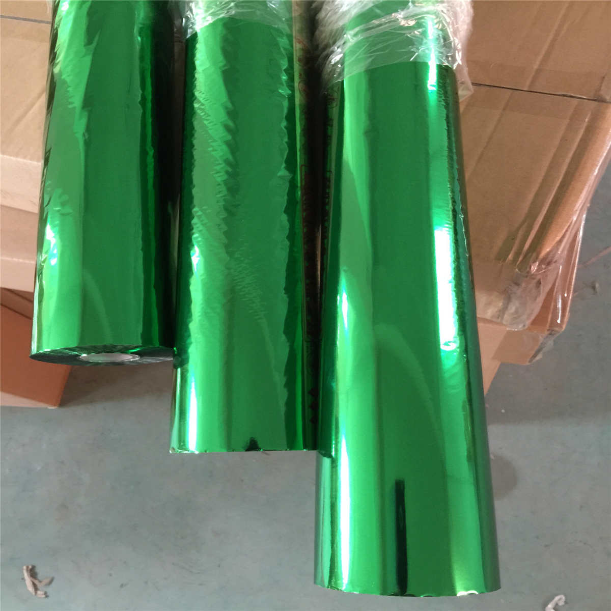 绿色 电化铝 烫金纸 烫金箔 pet烫金膜 拉丝烫金膜