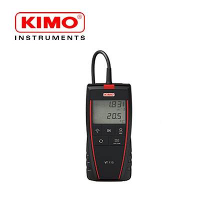 法国KIMO凯茂便携式热线风速仪 探头可伸缩延长旋转90度VT115