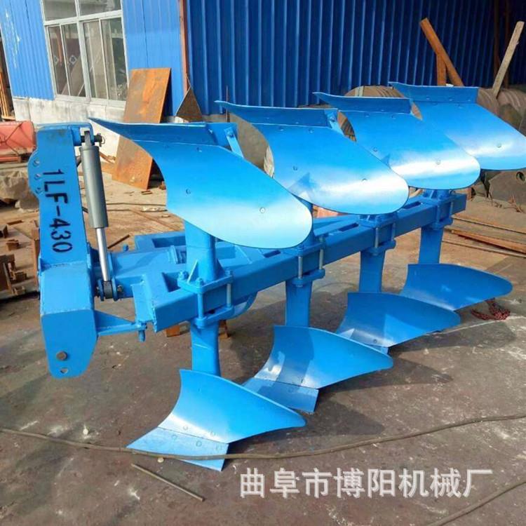 博阳农用液压翻转犁 开荒破土425栅条犁 双向深耕无墒沟效率高